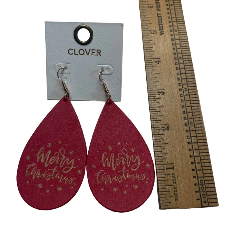 Clover red leather